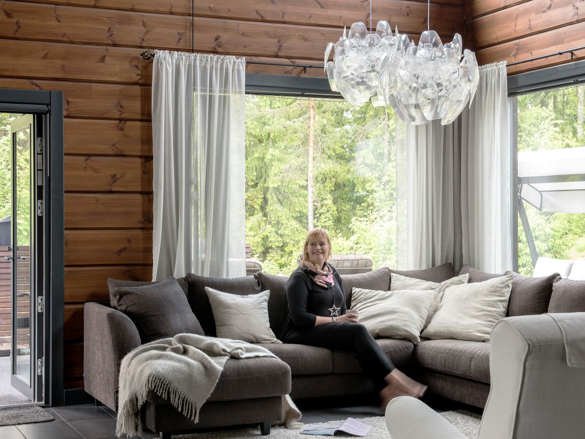 Kontio Kivilahti energy saving log house