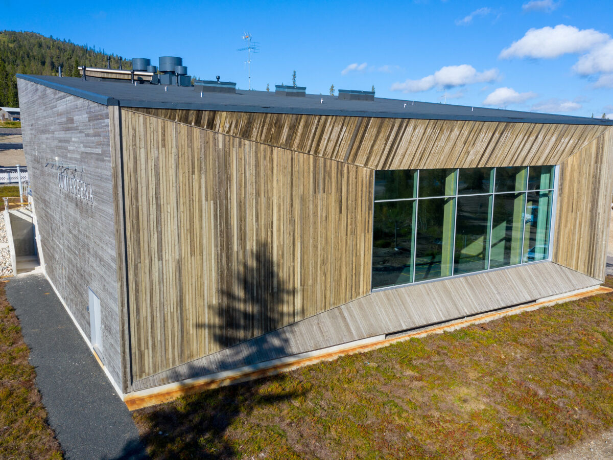 Pudasjärvi Snow Arena utsidan