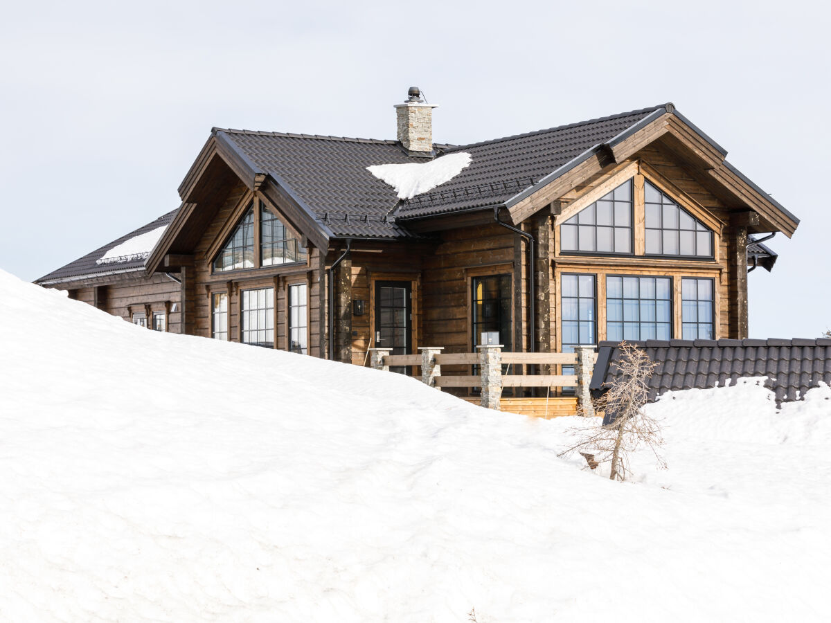 Tømmerhytte på Trysil