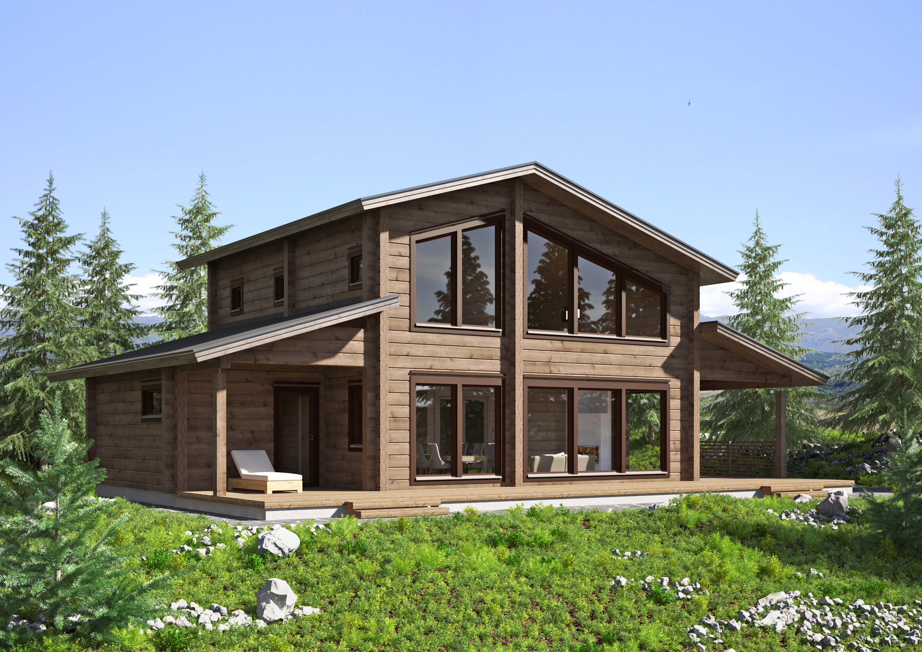 Chalet Chamonix, style montagnard