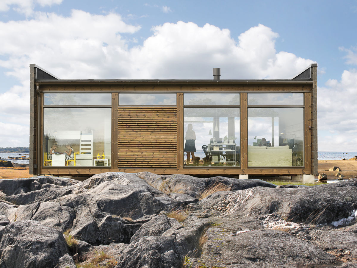 Kontio Glass House 50 hytte