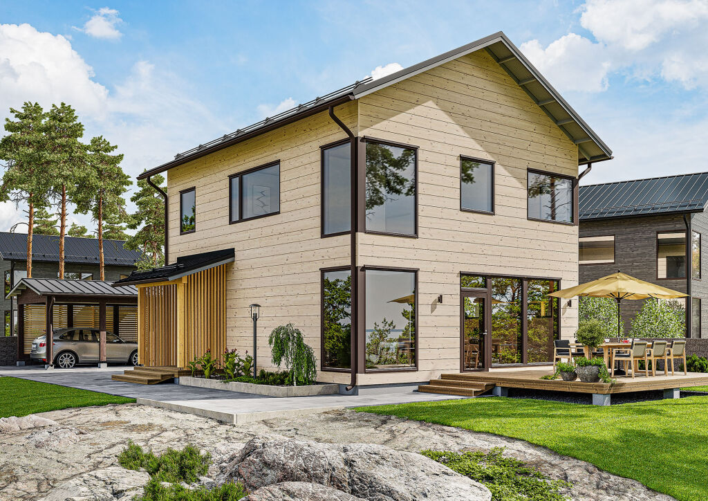 Kuvassa mallinnuskuva kohteesta.