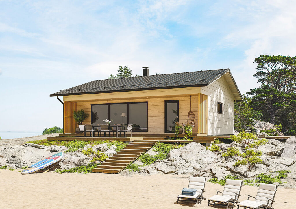 Mallinnuskuva kohteesta.